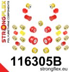 Strongflex Kompletni poliuretanski komplet puš vzmetenja za MERCEDES-BENZ C-CLASS 203