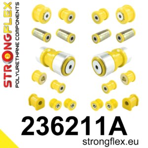 Strongflex Komplet puš zadnjega vzmetenja SPORT za VOLVO 760 / VOLVO 780