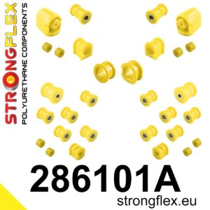 Strongflex Celoten komplet puš vzmetenja SPORT za NISSAN 100NX B13 / NISSAN Sunny N16