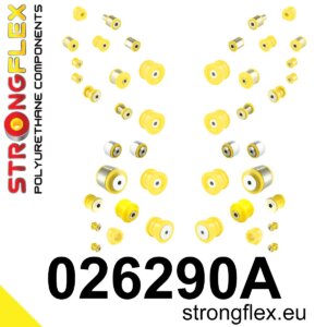 Strongflex Kompletni poliuretanski komplet puš vzmetenja SPORT za AUDI A8 D3 / VOLKSWAGEN PHAETON 3D