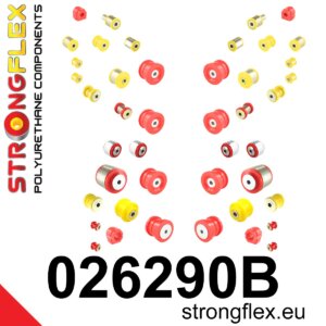 Strongflex Kompletni poliuretanski komplet puš vzmetenja za AUDI A8 D3 / VOLKSWAGEN PHAETON 3D
