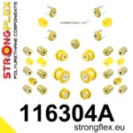 Strongflex Kompletni poliuretanski komplet puš vzmetenja SPORT za MERCEDES-BENZ CLK W209 / MERCEDES-BENZ C-CLASS 203
