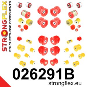 Strongflex Kompletni poliuretanski komplet puš vzmetenja za AUDI A4 B5