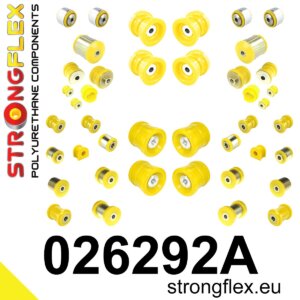 Strongflex Kompletni poliuretanski komplet puš vzmetenja SPORT za AUDI A4 B6 / AUDI A4 B7