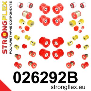 Strongflex Kompletni poliuretanski komplet puš vzmetenja za AUDI A4 B6 / AUDI A4 B7