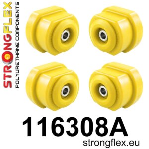 Strongflex Komplet puš sprednjega podokvira SPORT za MERCEDES-BENZ SL 107 / MERCEDES-BENZ /8 W114