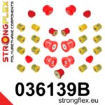 Strongflex Kompletni poliuretanski komplet puš vzmetenja za BMW X1 E84