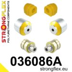 Strongflex Komplet puš sprednjega vzmetenja SPORT za BMW 1 E87 / BMW 3 E90