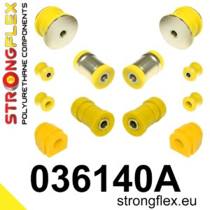 Strongflex Komplet puš zadnjega vzmetenja SPORT za BMW 3 E46 / BMW Z4 E85