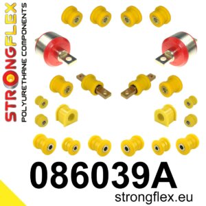 Strongflex Komplet puš zadnjega vzmetenja SPORT za HONDA CIVIC EJ / MG ZS