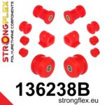 Strongflex Komplet puš sprednjega vzmetenja za OPEL Astra F / OPEL Calibra