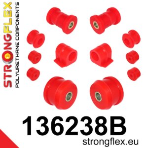 Strongflex Komplet puš sprednjega vzmetenja za OPEL Astra F / OPEL Calibra