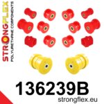 Strongflex Kompletni poliuretanski komplet puš vzmetenja za OPEL Astra H / OPEL ZAFIRA B