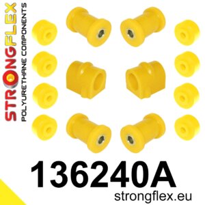 Strongflex Komplet puš sprednjega vzmetenja SPORT za OPEL Ascona C