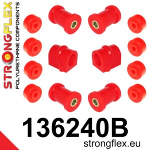 Strongflex Komplet puš sprednjega vzmetenja za OPEL Ascona C