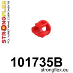 Strongflex Zadnji diferencial puša vložek za FIAT 124 Spider / MAZDA MX-5