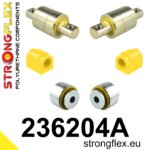 Strongflex Komplet puš sprednjega vzmetenja SPORT za VOLVO S80 I 184 / VOLVO V70 XC 875