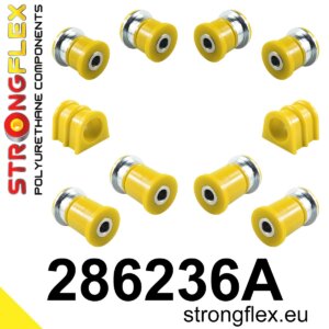 Strongflex Komplet puš sprednjega vzmetenja SPORT za NISSAN NAVARA / NISSAN Xterra N50