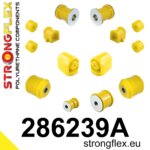 Strongflex Komplet puš sprednjega vzmetenja in zadnje grede SPORT za NISSAN MAXIMA / INFINITI I30 A32