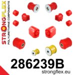 Strongflex Komplet puš sprednjega vzmetenja in zadnje grede za NISSAN MAXIMA / INFINITI I30 A32