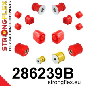 Strongflex Komplet puš sprednjega vzmetenja in zadnje grede za NISSAN MAXIMA / INFINITI I30 A32