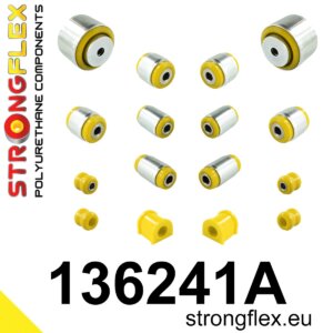 Strongflex Komplet puš zadnjega vzmetenja SPORT za SAAB 9-3 YS3F