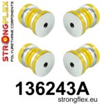 Strongflex Komplet puš zadnjega podokvira SPORT za FIAT Croma 194 / OPEL VECTRA C