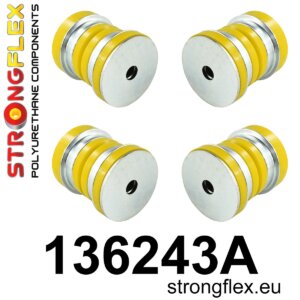 Strongflex Komplet puš zadnjega podokvira SPORT za FIAT Croma 194 / OPEL VECTRA C