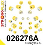 Strongflex Kompletni poliuretanski komplet puš vzmetenja SPORT za AUDI A6 C4 / AUDI 100 C4
