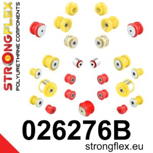 Strongflex Kompletni poliuretanski komplet puš vzmetenja za AUDI A6 C4 / AUDI 100 C4