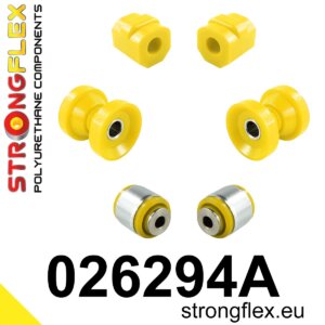 Strongflex Komplet puš sprednjega vzmetenja SPORT za AUDI V8 D11 / AUDI 100 C3