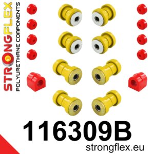 Strongflex Komplet puš sprednjega vzmetenja za MERCEDES-BENZ SL 107 / MERCEDES-BENZ /8 W114