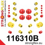 Strongflex Kompletni poliuretanski komplet puš vzmetenja za MERCEDES-BENZ /8 W114