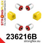 Strongflex Komplet puš sprednjega vzmetenja za VOLVO C70 I 873 / VOLVO 850 LS
