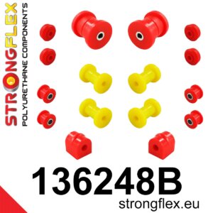 Strongflex Komplet puš zadnjega vzmetenja za OPEL Rekord A / OPEL Rekord B
