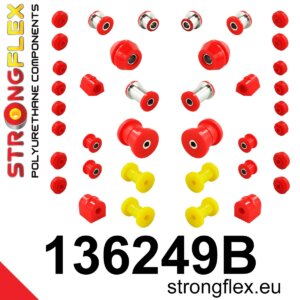 Strongflex Kompletni poliuretanski komplet puš vzmetenja za OPEL Rekord A / OPEL Rekord B