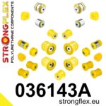 Strongflex Kompletni poliuretanski komplet puš vzmetenja SPORT za BMW 7 E65