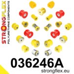 Strongflex Kompletni poliuretanski komplet puš vzmetenja SPORT za BMW X3 E83