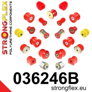 Strongflex Kompletni poliuretanski komplet puš vzmetenja za BMW X3 E83