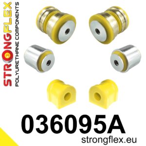 Strongflex Komplet puš sprednjega vzmetenja SPORT za BMW X5 E53 / BMW X3 E83