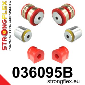 Strongflex Komplet puš sprednjega vzmetenja za BMW X5 E53 / BMW X3 E83