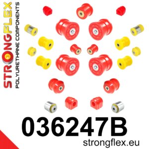Strongflex Kompletni poliuretanski komplet puš vzmetenja za BMW X5 E53