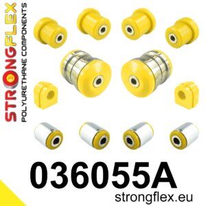 Strongflex Komplet puš sprednjega vzmetenja SPORT za BMW X6 E71 / BMW X5 E70