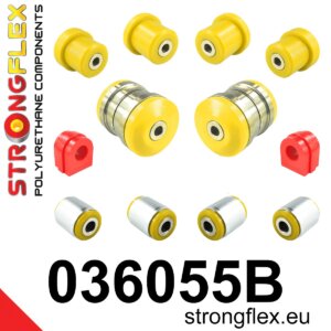 Strongflex Komplet puš sprednjega vzmetenja za BMW X6 E71 / BMW X5 E70