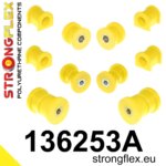 Strongflex Komplet puš sprednjega vzmetenja in zadnje grede SPORT za OPEL Corsa A