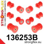 Strongflex Komplet puš sprednjega vzmetenja in zadnje grede za OPEL Corsa A