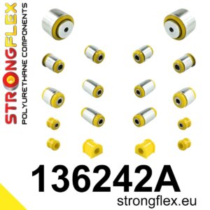 Strongflex Komplet puš zadnjega vzmetenja SPORT za FIAT Croma 194 / OPEL VECTRA C