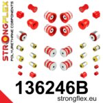 Strongflex Kompletni poliuretanski komplet puš vzmetenja za FIAT Croma 194 / OPEL VECTRA C
