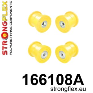 Strongflex Komplet puš nosilca zadnje grede SPORT za MASERATI Ghibli / MASERATI Quattroporte
