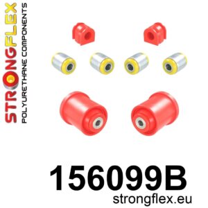Strongflex Popolni vzmetenje puša komplet FWD za DACIA DUSTER